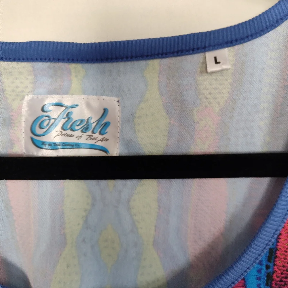 Fresh Prince Of Bel-Air Coogi Vibes Large Oversized Tank Top Vintage Excel Cond